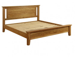 Original Country Oak King Size Bed