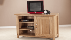 Cambridge Solid Oak Small TV Cabinet